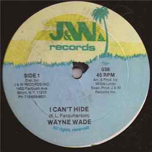 Wayne Wade / W. Lindo - I Can't Hide / Instrumental Version flac