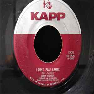 Jerry Jackson - I Don't Play Games flac