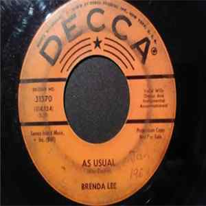 Brenda Lee - As Usual/Lonely Lonely Lonely Me flac