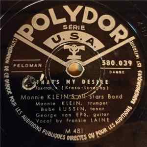 Mannie Klein's All Star Band / Harry Geller's Orchestra - That's My Desire / Mam'selle flac