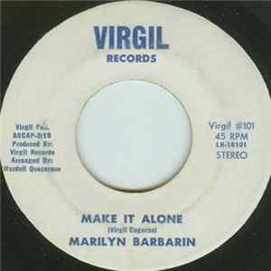 Marilyn Barbarin - Make It Alone / Stop Before You Start flac