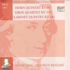 Wolfgang Amadeus Mozart - Horn Quintet KV 407 - Oboe Quartet KV 370 - Clarinet Quintet KV 581 flac