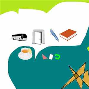 Bus Door Pen Book & Green Tea Assortment - Let Your Tea Boil flac