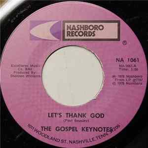 The Gospel Keynotes - Let's Thank God flac