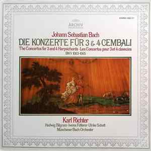Johann Sebastian Bach - Karl Richter, Hedwig Bilgram • Iwona Fütterer • Ulrike Schott, Münchener Bach-Orchester - Die Konzerte Für 3 & 4 Cembali (BWV 1063-1065) flac