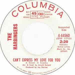 The Harbingers - Can't Express My Love For You flac