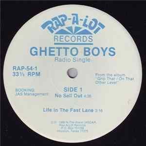 Ghetto Boys - No Sell Out flac