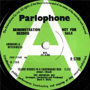 The Aquarian Age - 10,000 Words In A Cardboard Box flac
