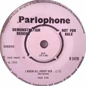 Page Five - Let Sleeping Dogs Lie / I Know All About Her flac