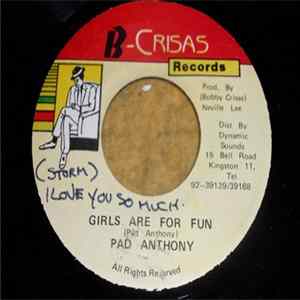 Pad Anthony - Girls Are For Fun flac
