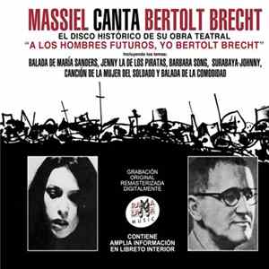 Massiel - Massiel Canta A Bertolt Brecht - El Disco De Su Obra Teatral - "A Los Hombres Futuros, Yo Bertolt Brecht" flac