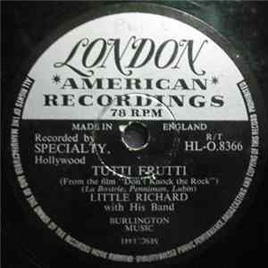 Little Richard With His Band - Tutti Frutti / Long Tall Sally flac