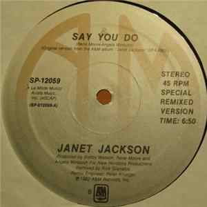 Janet Jackson - Say You Do flac