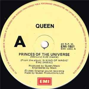Queen - Princes Of The Universe flac