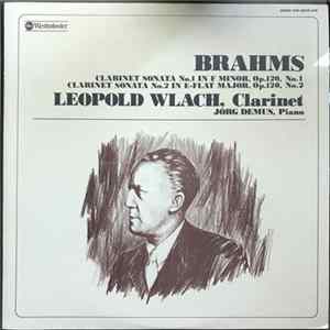 Brahms - Leopold Wlach, Jörg Demus - Clarinet Sonatas Op. 120 flac
