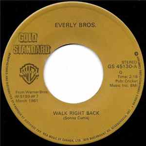 Everly Bros. - Walk Right Back / So Sad (To Watch Good Love Go Bad) flac