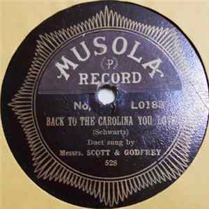 Messrs. Scott & Godfrey - Back To The Carolina You Love / Beautiful Carolina flac