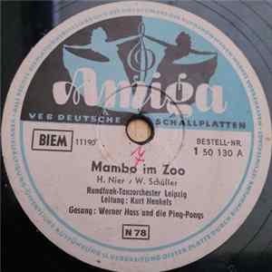 Rundfunk-Tanzorchester Leipzig, Kurt Henkels - Mambo Im Zoo / Lola flac