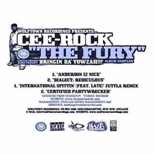 Cee-Rock "The Fury" - Bringin' Da' Yowzah!!! {Album Sampler} flac