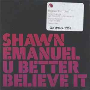 Shawn Emanuel - U Better Believe It flac