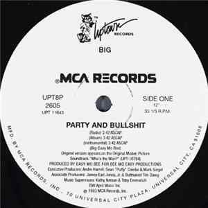 BIG - Party And Bullshit flac