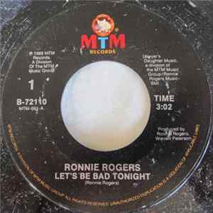 Ronnie Rogers - Let's Be Bad Tonight / Honeymoon Mornin' flac