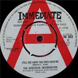 The Apostolic Intervention - (Tell Me) Have You Even Seen Me flac