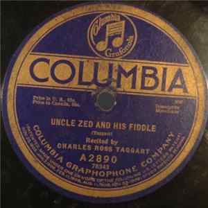 Charles Ross Taggart - Uncle Zed And His Fiddle / Uncle Zed Buys A Graphophone flac