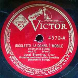 Jussi Bjoerling - Rigoletto - La Donna È Mobile / Tosca - Recondita Armonia flac