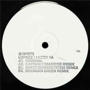 Lopazz - I Need Ya flac