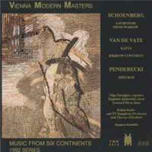 Arnold Schoenberg, Nancy Van de Vate, Krzysztof Penderecki - Music from Six Continents: 1992 Series flac