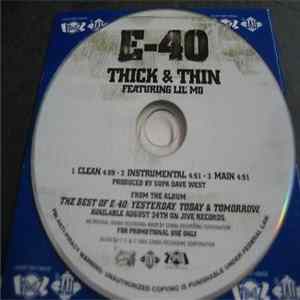 E-40 Featuring Lil' Mo - Thick & Thin flac