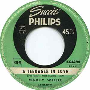 Marty Wilde - A Teenager In Love flac