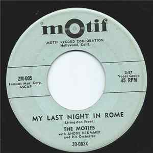 The Motifs With Andre Brummer And His Orchestra - My Last Night In Rome flac