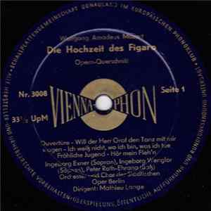 Wolfgang Amadeus Mozart - Die Hochzeit Des Figaro (Opern-Querschnitt) flac