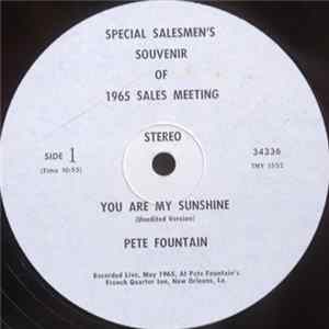 Pete Fountain - Special Salesmen's Souvenir Of 1965 Sales Meeting flac