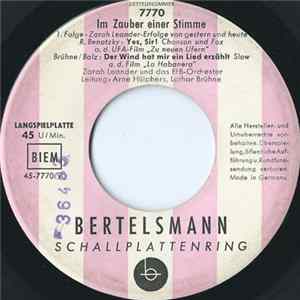 Zarah Leander - Im Zauber einer Stimme Folge 1 flac