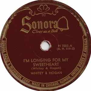 Whitey & Hogan - I'm Longing For My Sweetheart / Talking To Mother flac