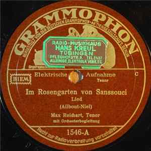 Max Reichart - Im Rosengarten Von Sanssouci / Am Mühlenbach flac