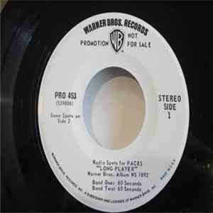 Faces - Radio Spots For FACES "LONG PLAYER" flac
