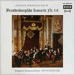 Johann Sebastian Bach - Stuttgarter Kammerorchester / Münchinger - Brandenburgische Konzerte Nr. 1-6 flac