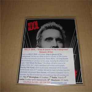 Billy Idol - Kings & Queens Of The Underground flac