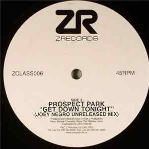 Erro / Prospect Park - Change for Me / Get Down Tonight flac