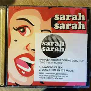 Sarah Sarah - Sing Till It Hurts (Sampler) flac