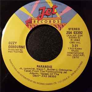 Ozzy Osbourne - Paranoid / Iron Man flac