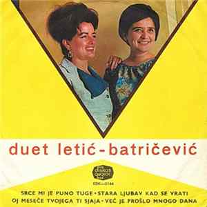 Duet Letić-Batričević - Srce Mi Je Puno Tuge flac