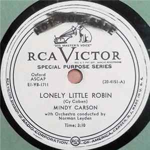 Mindy Carson With Norman Leyden - Lonely Little Robin flac