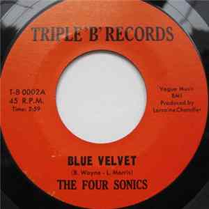 The Four Sonics - Blue Velvet / Where Are You flac