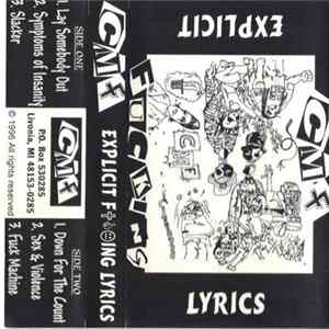 CMF - Explicit Fucking Lyrics flac