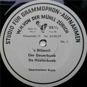 Geschwister Kunz - 's Blüemli flac